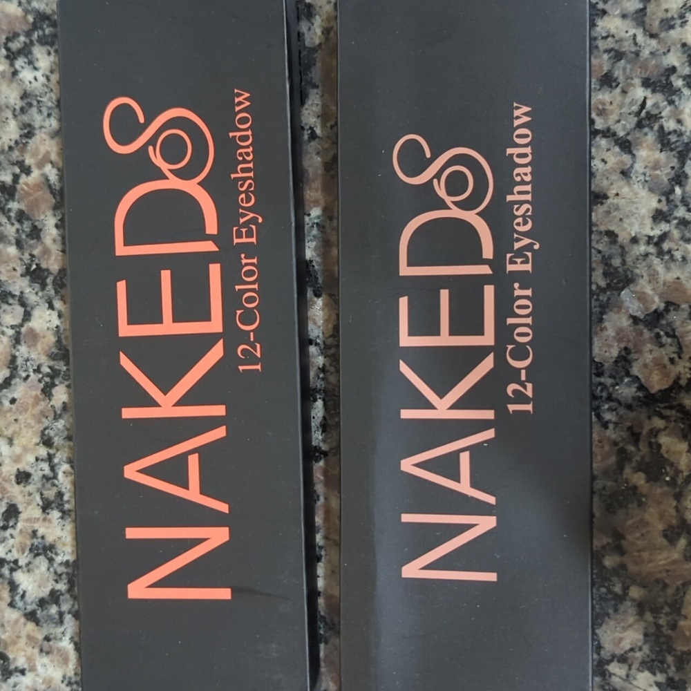 2 New in box Naked eye shadows
